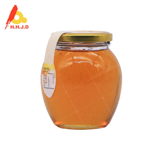 عسل طبيعي خام عباد الشمس مصنع البيع بالتجزئة زجاجة 